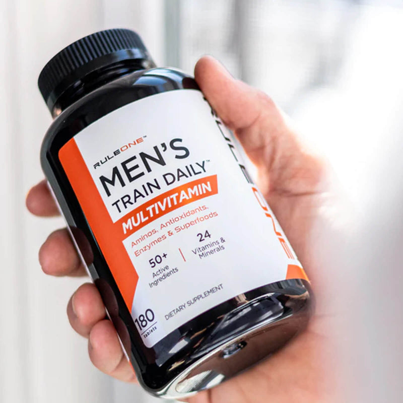 RULE ONE Men's Train Daily Multi-Vitamin 90 Tablets - DailyVita