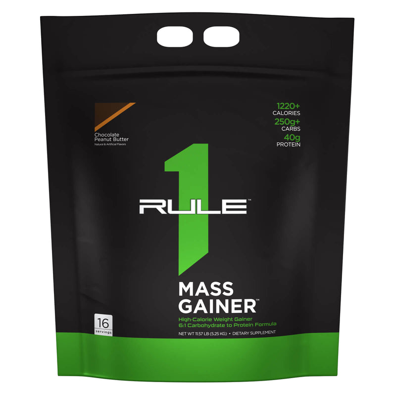 RULE ONE Mass Gainer Chocolate Peanut Butter 11.57 lb 16 Servings - DailyVita