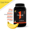 RULE ONE Protein Frozen Banana 1.95 lb 30 Servings - DailyVita