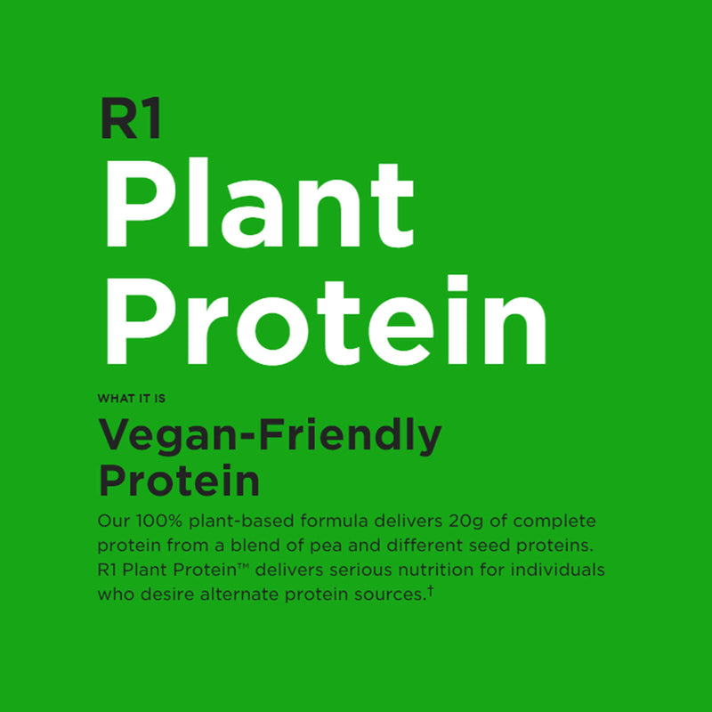 RULE ONE Plant Protein Chocolate Fudge 1.34 lb 20 Servings - DailyVita