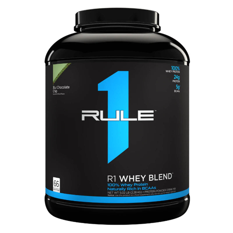 RULE ONE Whey Blend Mint Chocolate Chip 5.02 lb 66 Servings - DailyVita