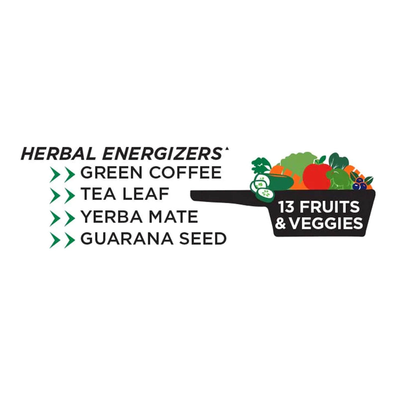 RULE ONE Energized Fruits & Greens Mixed Berry 163 Grams 25 Servings - DailyVita