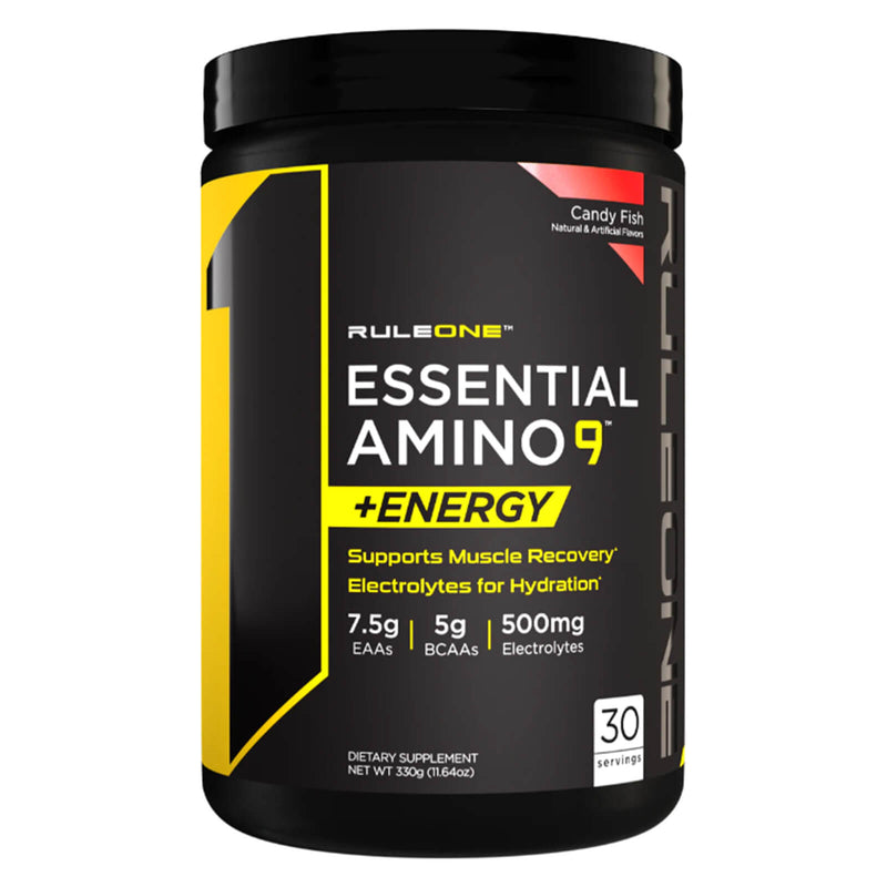 RULE ONE Essential Amino 9 + Energy Candy Fish 330 Grams 30 Servings - DailyVita