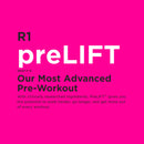 RULE ONE preLIFT Snow Cone 420 Grams 30 Servings - DailyVita