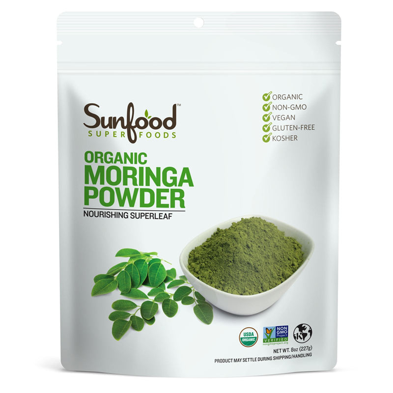 Sunfood Moringa Powder 8 oz - DailyVita