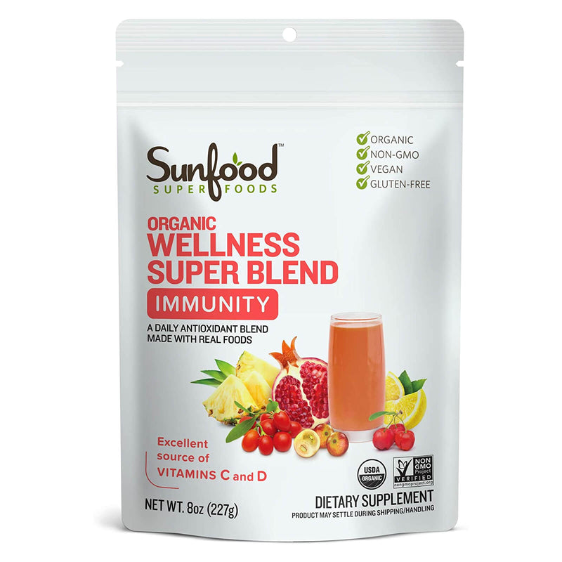 Sunfood Wellness Super Blend Immunity 8 oz - DailyVita