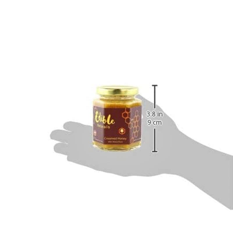 WOHO 100% Pure Creamed Raw Honey with Maca Root 8oz (226g) - DailyVita