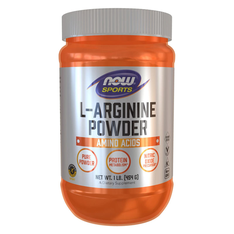 NOW Foods L-Arginine Powder 1 lb - DailyVita