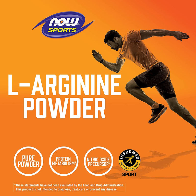 NOW Foods L-Arginine Powder 1 lb - DailyVita