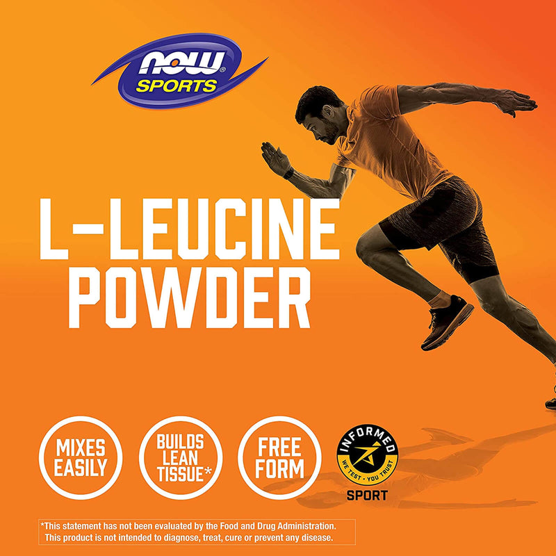 NOW Foods L-Leucine Powder 9 oz - DailyVita