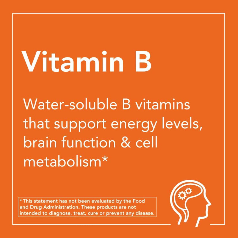 NOW Foods Vitamin B-50 100 Tablets - DailyVita