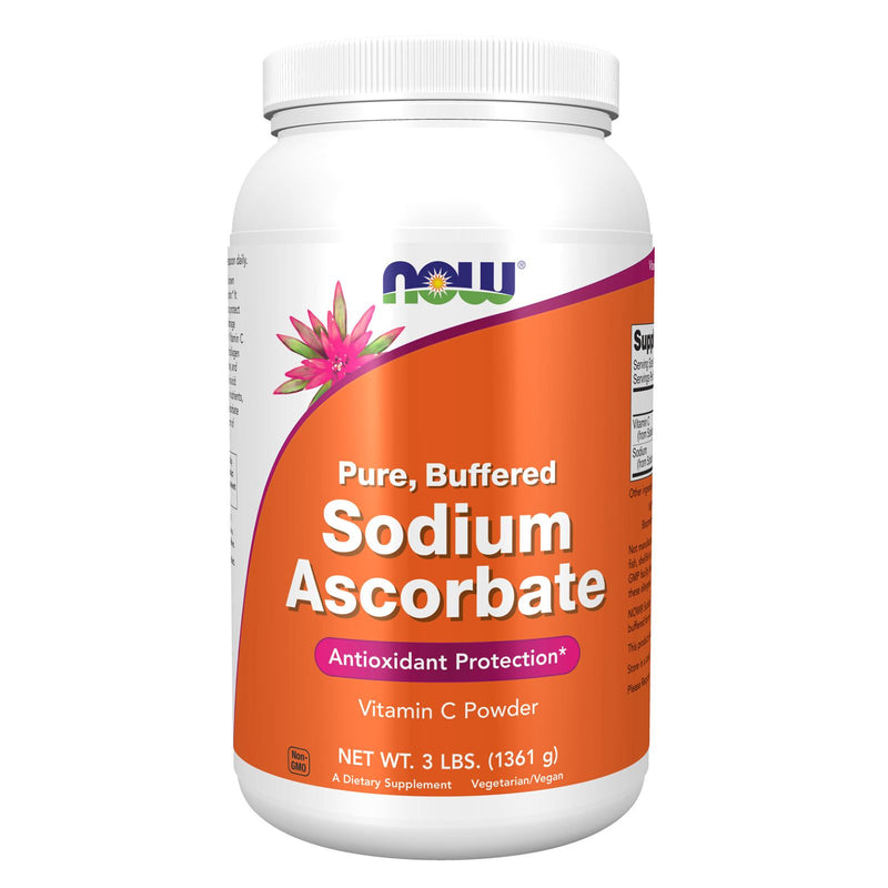 NOW Foods Sodium Ascorbate Powder 3 lbs. - DailyVita