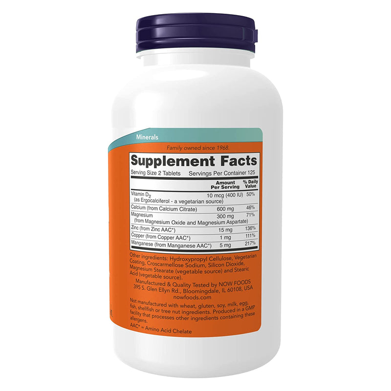 NOW Foods Calcium Citrate 250 Tablets - DailyVita