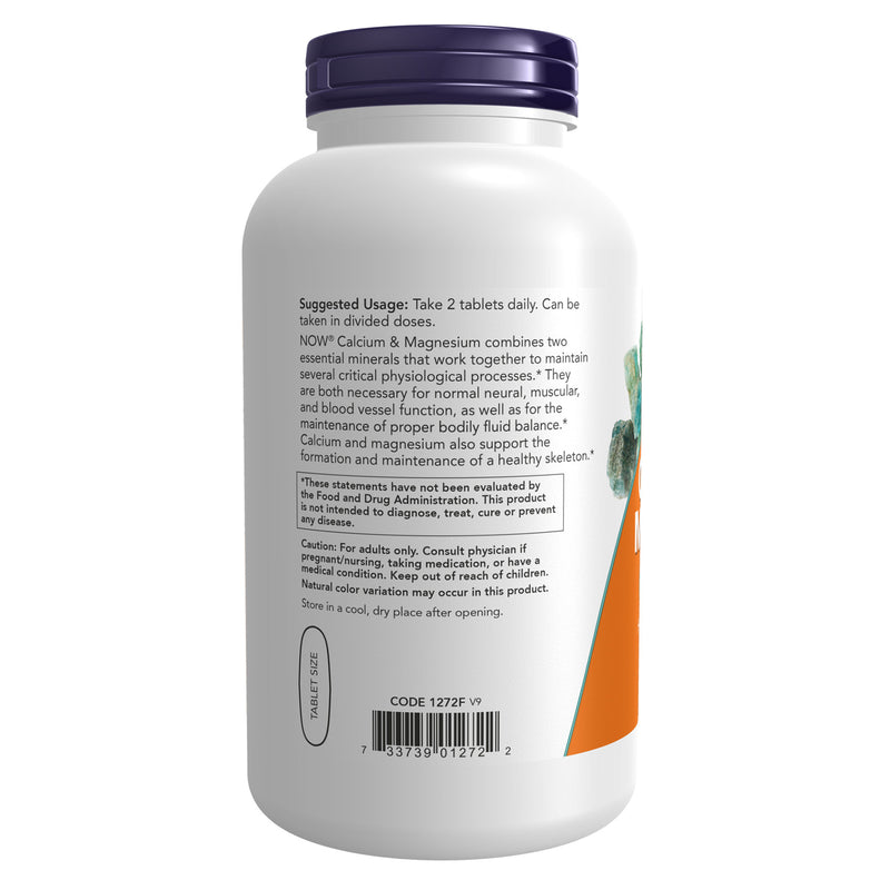 NOW Foods Calcium & Magnesium 250 Tablets - DailyVita