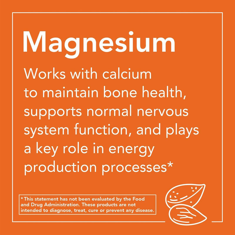 NOW Foods Magnesium Bisglycinate Powder 8 oz - DailyVita