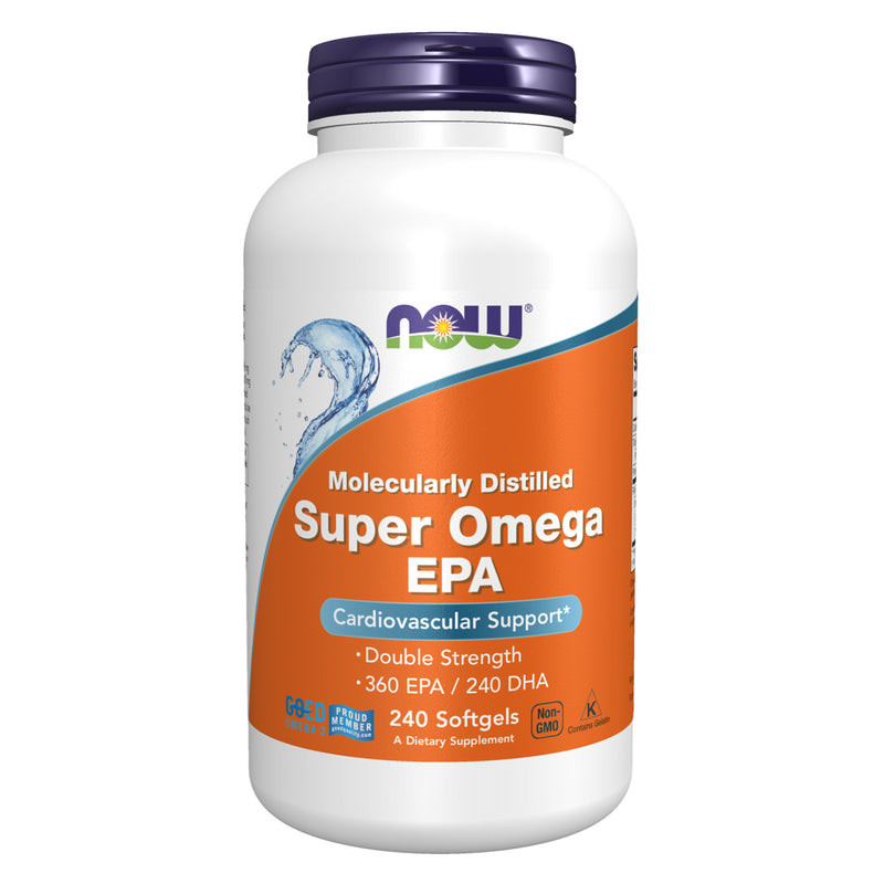 NOW Foods Super Omega EPA Double Strength 240 Softgels - DailyVita