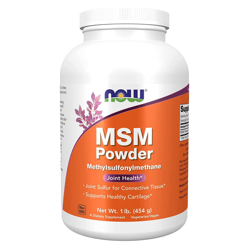 NOW Foods MSM Powder 1 lb - DailyVita