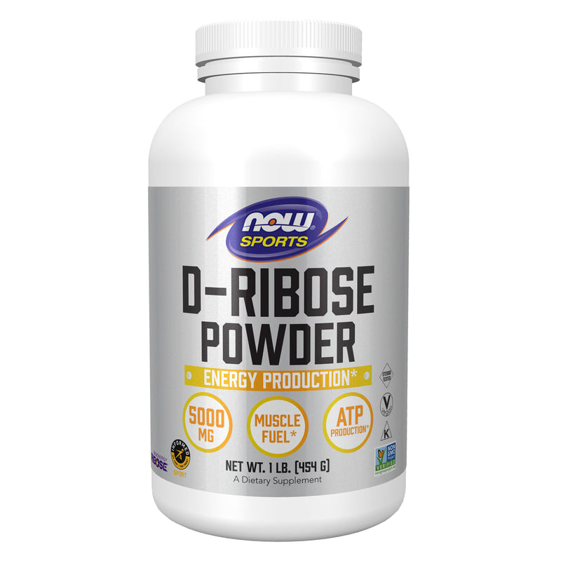 NOW Foods D-Ribose Powder 16 oz - DailyVita