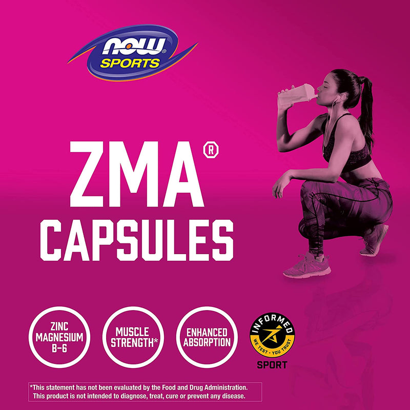 NOW Foods ZMA 90 Veg Capsules - DailyVita