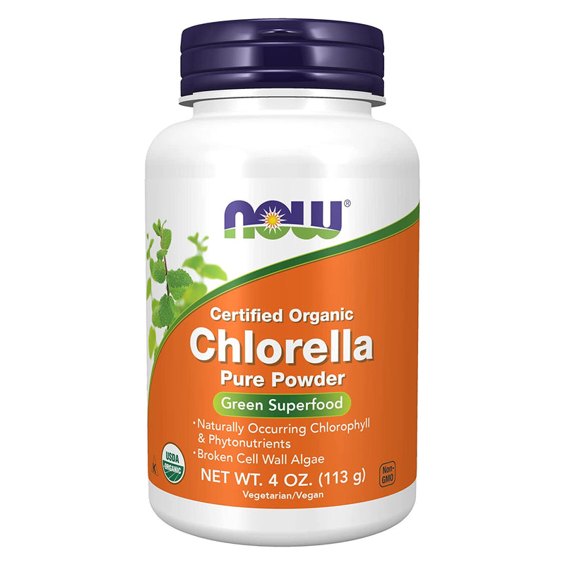 NOW Foods Chlorella Powder Organic 4 oz - DailyVita