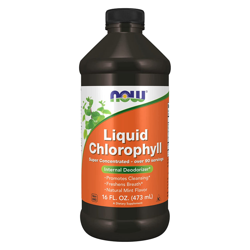 NOW Foods Liquid Chlorophyll 16 oz - DailyVita