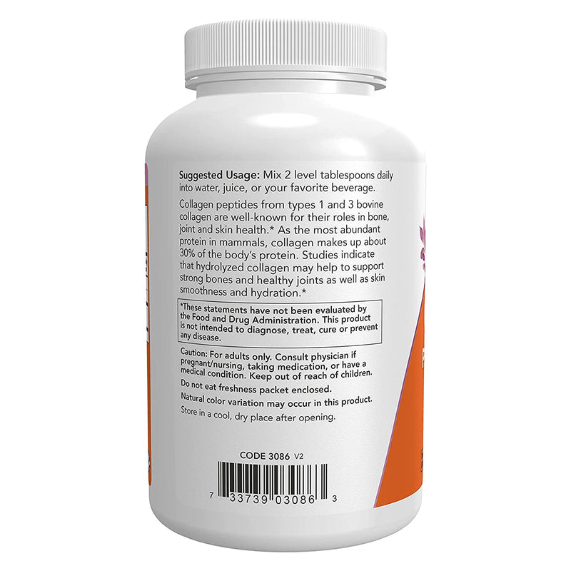 NOW Foods Collagen Peptides Powder 8 oz - DailyVita