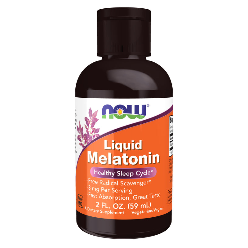 NOW Foods Liquid Melatonin 2 fl oz - DailyVita