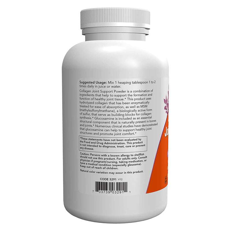 NOW Foods Collagen Joint Support Powder 11 oz - DailyVita