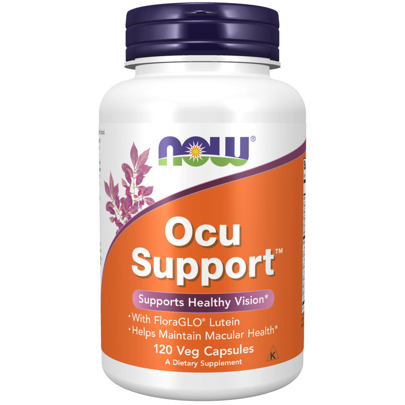 NOW Foods Ocu Support- 120 Veg Capsules - DailyVita