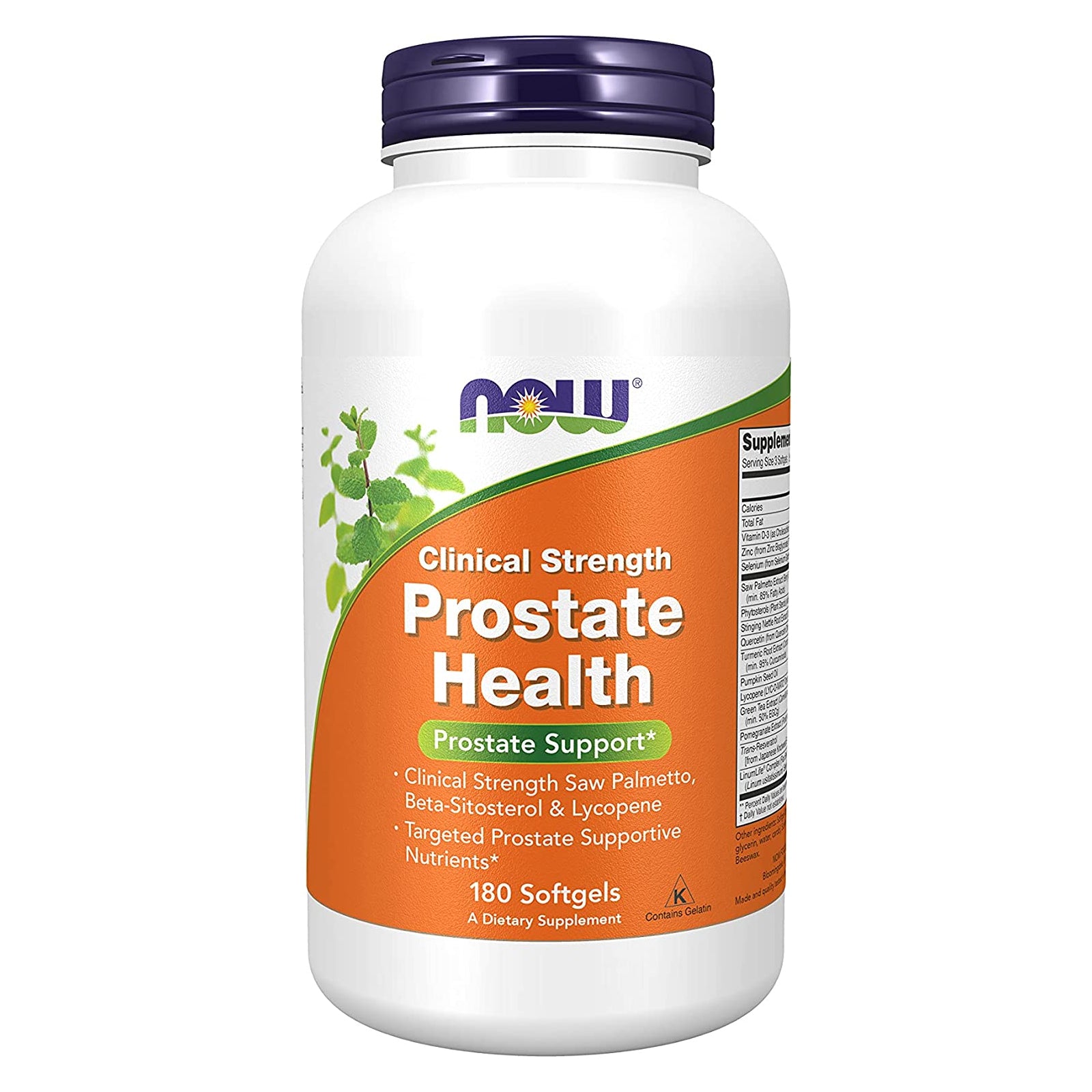 NOW Foods Prostate Health Clinical Strength 180 Softgels - DailyVita