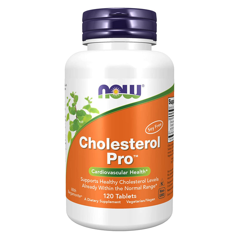 NOW Foods Cholesterol Pro 120 Tablets - DailyVita