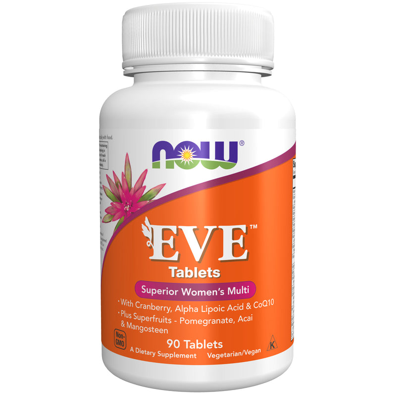 NOW Foods Eve Women's Multiple Vitamin 90 Tablets - DailyVita