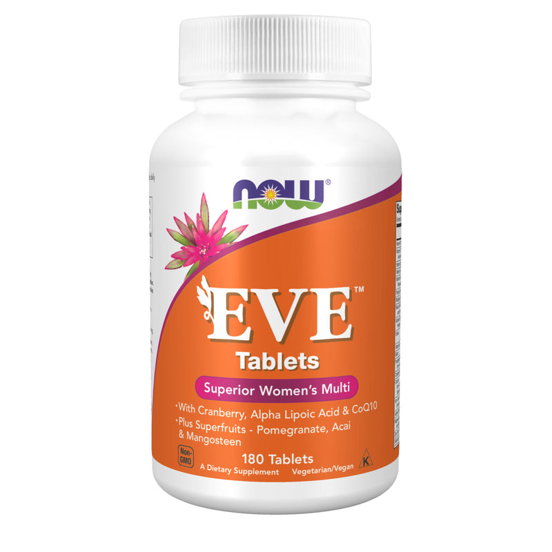 NOW Foods Eve Women's Multiple Vitamin 180 Tablets - DailyVita