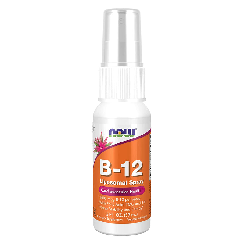 NOW Foods Vitamin B-12 Liposomal Spray 2 fl oz - DailyVita