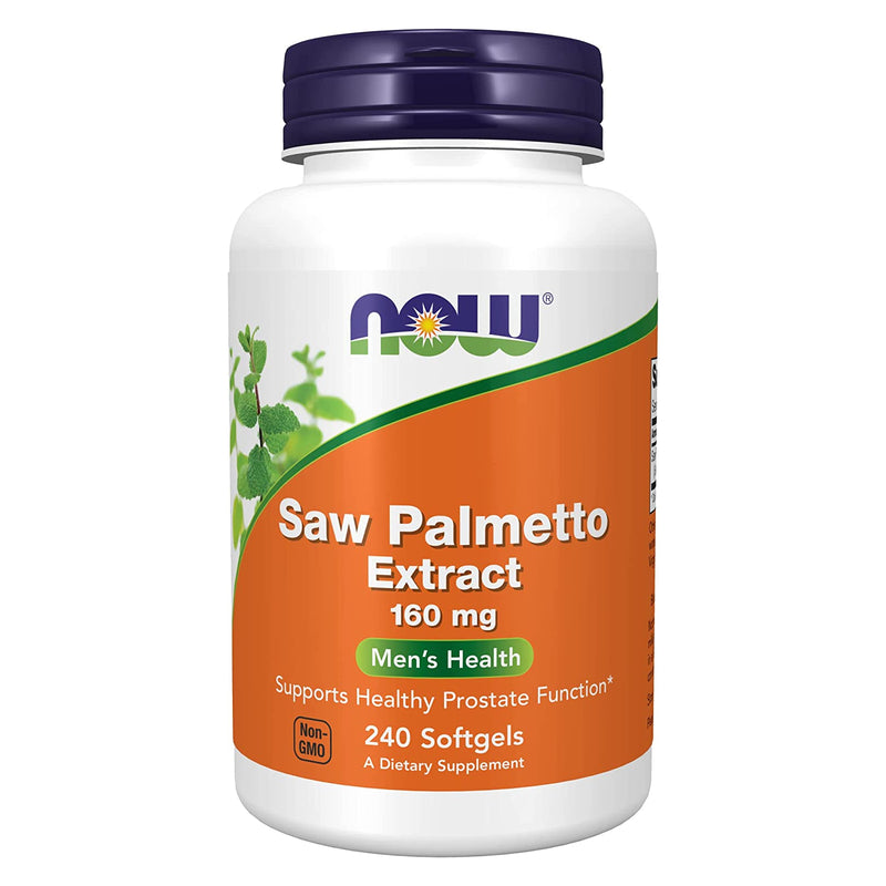 NOW Foods Saw Palmetto Extract 160 mg 240 Softgels - DailyVita