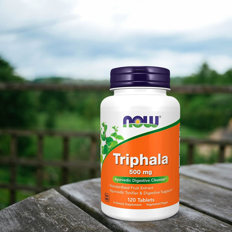 NOW Foods Triphala 500 mg 120 Tablets - DailyVita