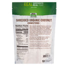 NOW Foods Coconut Organic Unsweetened & Shredded 10 oz - DailyVita