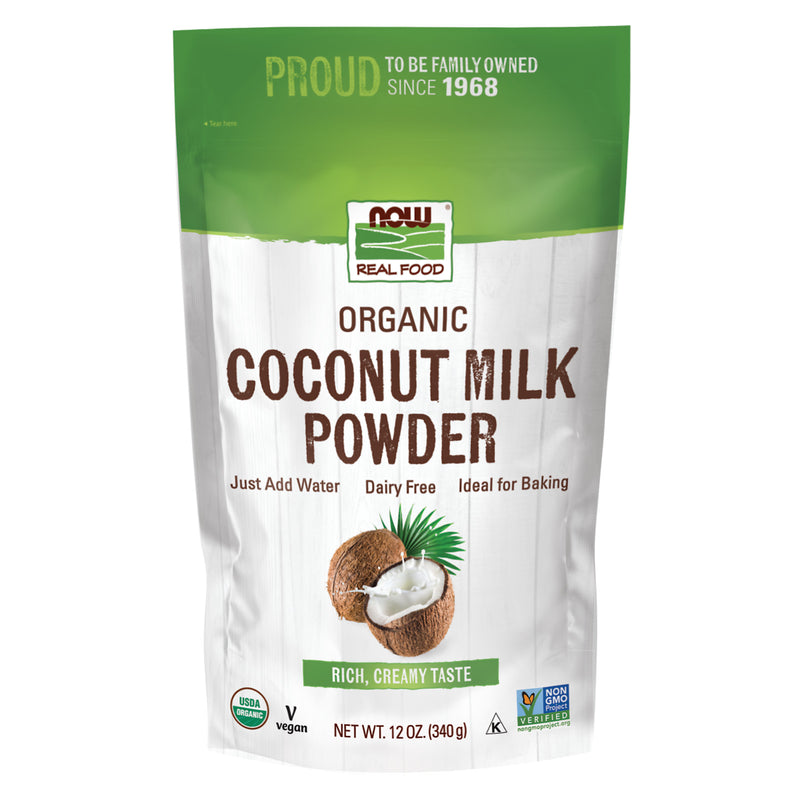 NOW Foods Coconut Milk Organic Powder 12 oz - DailyVita
