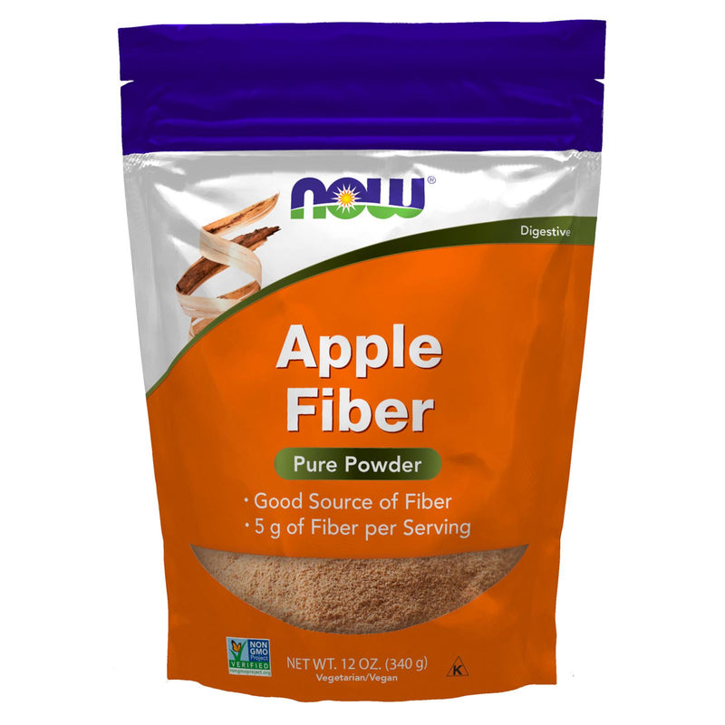 NOW Foods Apple Fiber Powder 12 oz - DailyVita