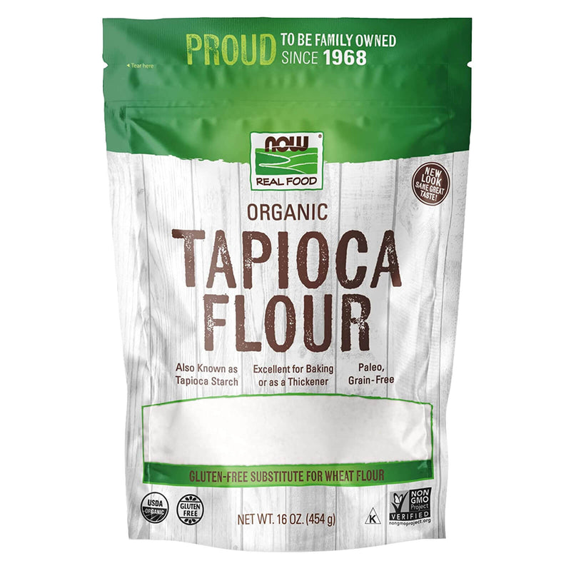 NOW Foods Tapioca Flour Organic 16 oz - DailyVita