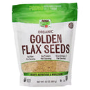NOW Foods Golden Flax Seeds Organic 32 oz - DailyVita