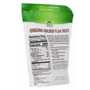 NOW Foods Golden Flax Seeds Organic 32 oz - DailyVita