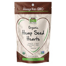 NOW Foods Hemp Seed Hearts Organic 8 oz - DailyVita