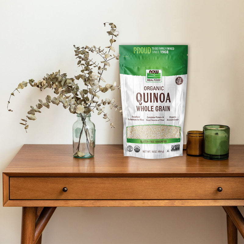 NOW Foods Quinoa Whole Grain Organic 16 oz - DailyVita