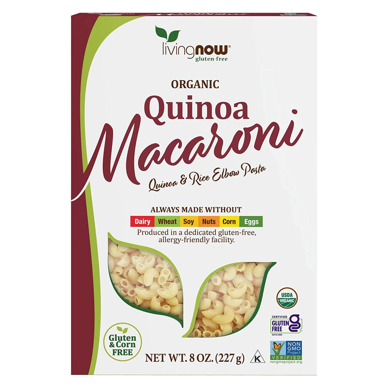 NOW Foods Quinoa Macaroni Organic 8 oz - DailyVita