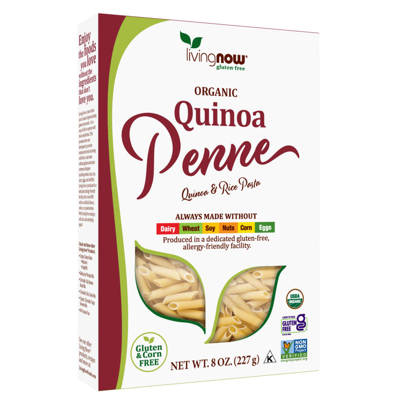 NOW Foods Quinoa Penne Organic 8 oz - DailyVita