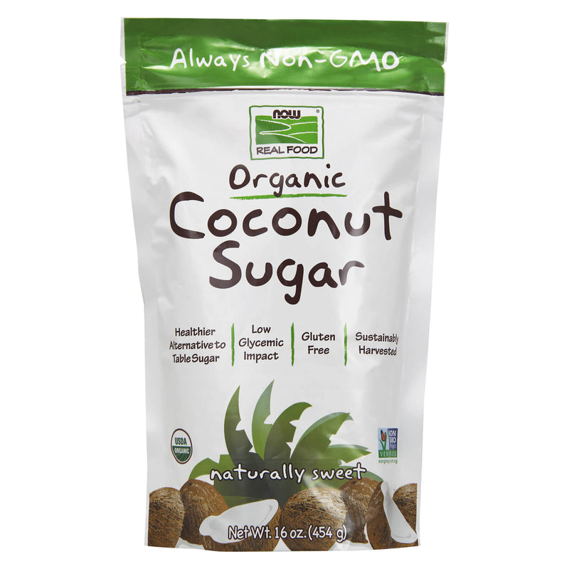 NOW Foods Coconut Sugar Organic 16 oz - DailyVita