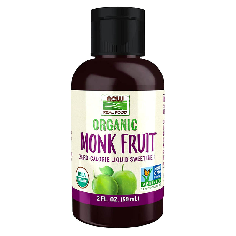 NOW Foods Monk Fruit Liquid Organic 2 fl oz - DailyVita