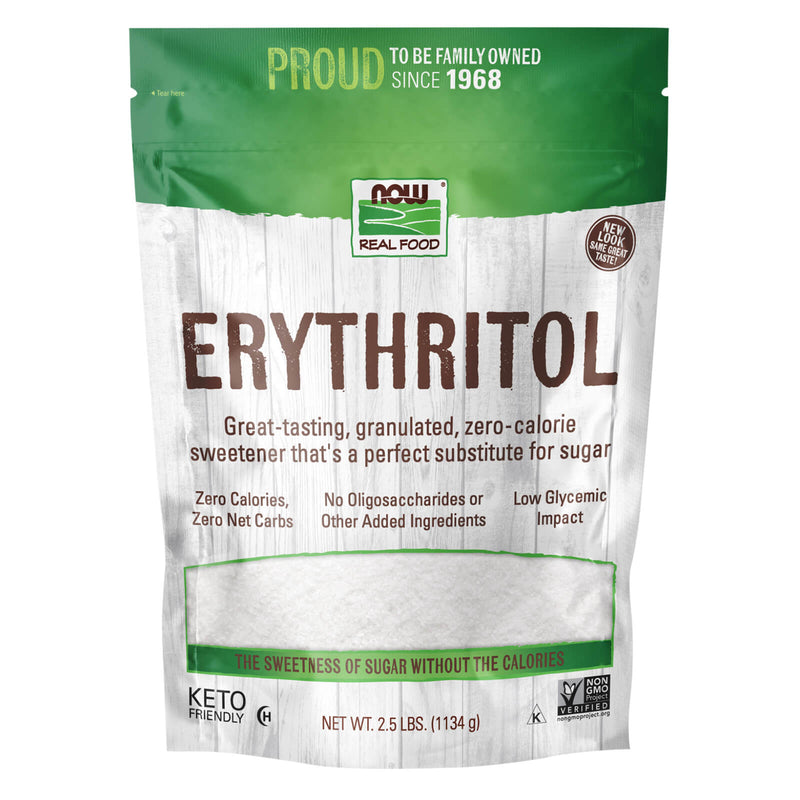 NOW Foods Erythritol 2.5 lbs - DailyVita