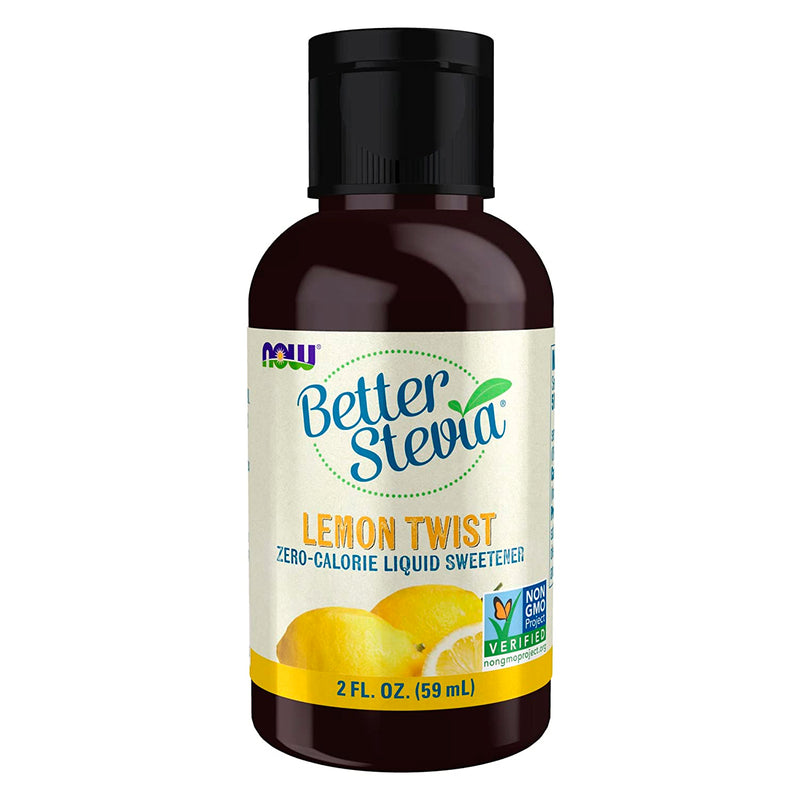 NOW Foods BetterStevia Lemon Twist 2 fl oz - DailyVita